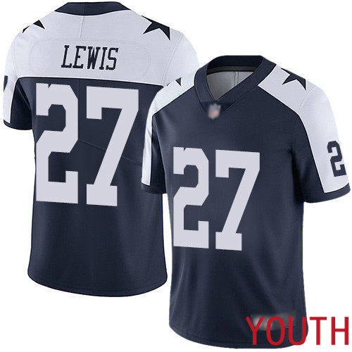 Youth Dallas Cowboys Limited Navy Blue Jourdan Lewis Alternate #27 Vapor Untouchable Throwback NFL Jersey->youth nfl jersey->Youth Jersey